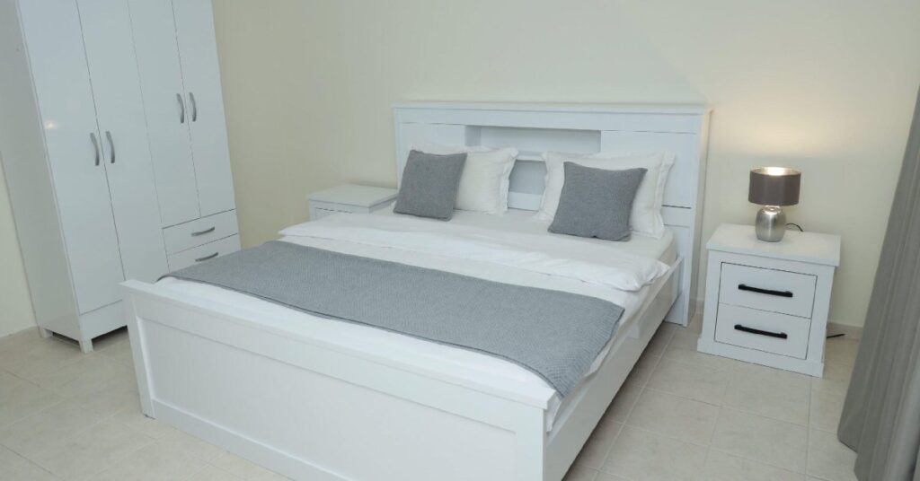 Family suites Dubai modern bedroom