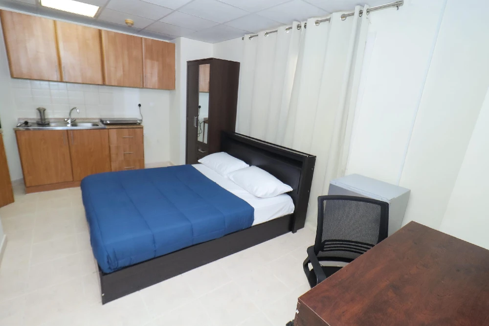 Studio for rent near metro station with modern furnished interior