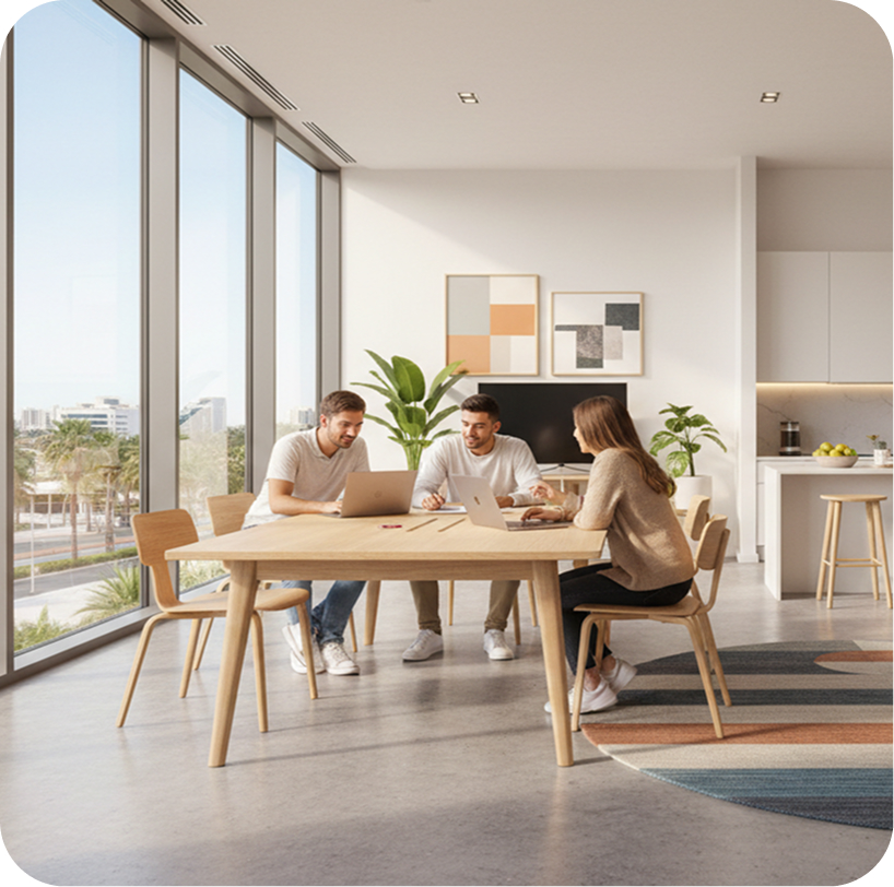 Students living together